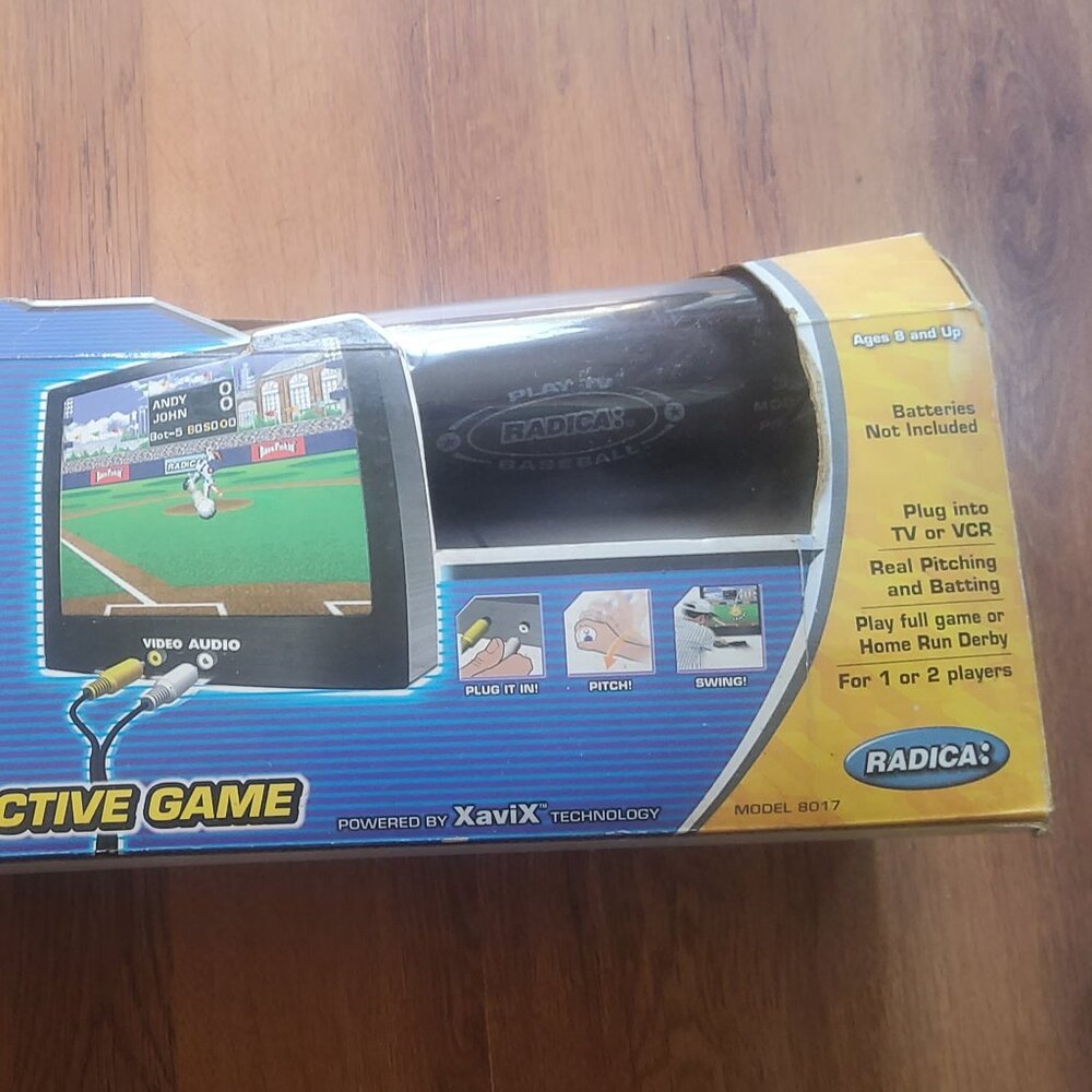 VINTAGE  PLUG N PLAY TV BASEBALL GAME BY RADICA - Picture 2 of 10